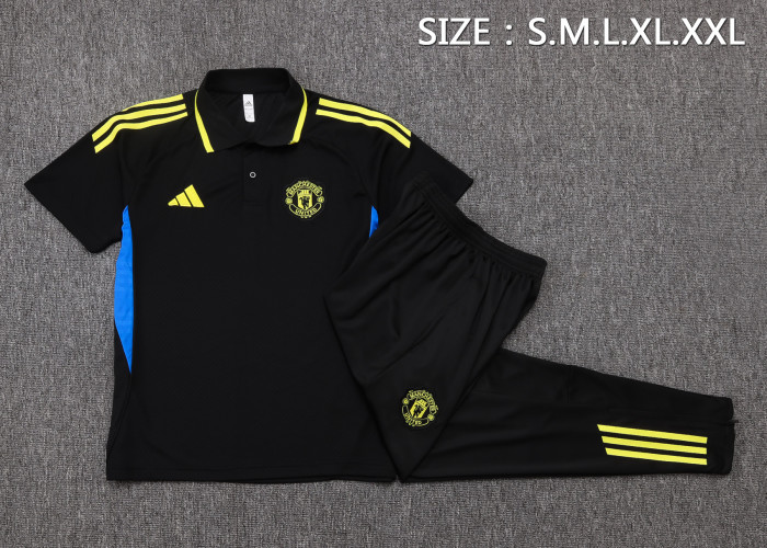 25-26 Man Utd High Quality Polo Tracksuit