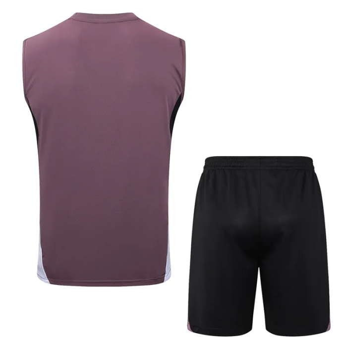 25-26 Man Utd High Quality Tank Top And Shorts Suit