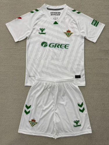 25-26 Real Betis White GoalKeeper Adult Suit