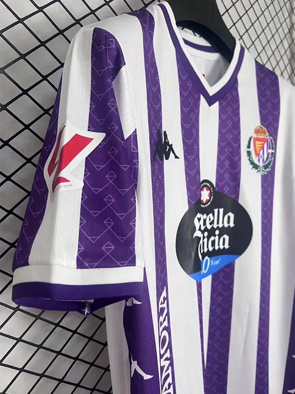 25-26 Real Valladolid Home Fans Soccer Jersey