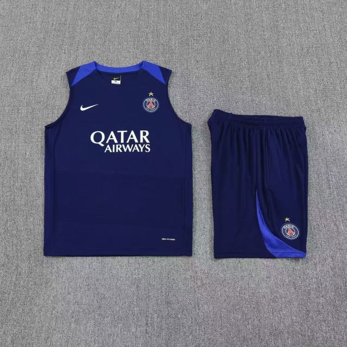 25-26 PSG High quality Tank Top And Shorts Suit