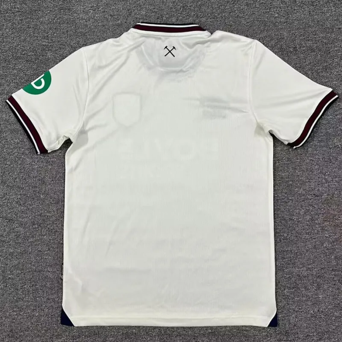 25-26 West Ham Away Fans Soccer Jersey