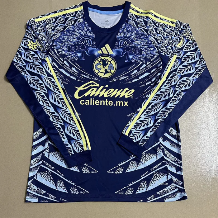 25-26 Club America Away Long Sleeve Soccer Jersey (长袖)