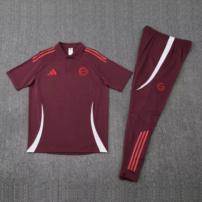 25-26 Bayern High Quality Polo Tracksuit