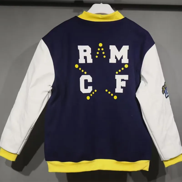 25-26 RMA Royal Blue Cotton Baseball Jacket