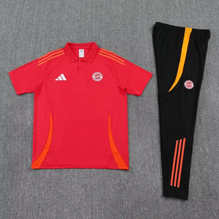 25-26 Bayern High Quality Polo Tracksuit