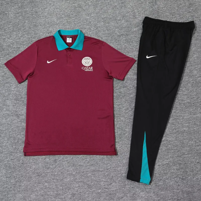 25-26 PSG High Quality Polo Tracksuit