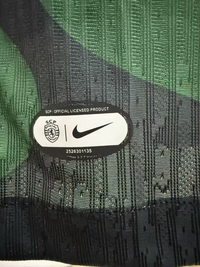 25-26 Sporting Lisbon Third Player Version Soccer Jersey