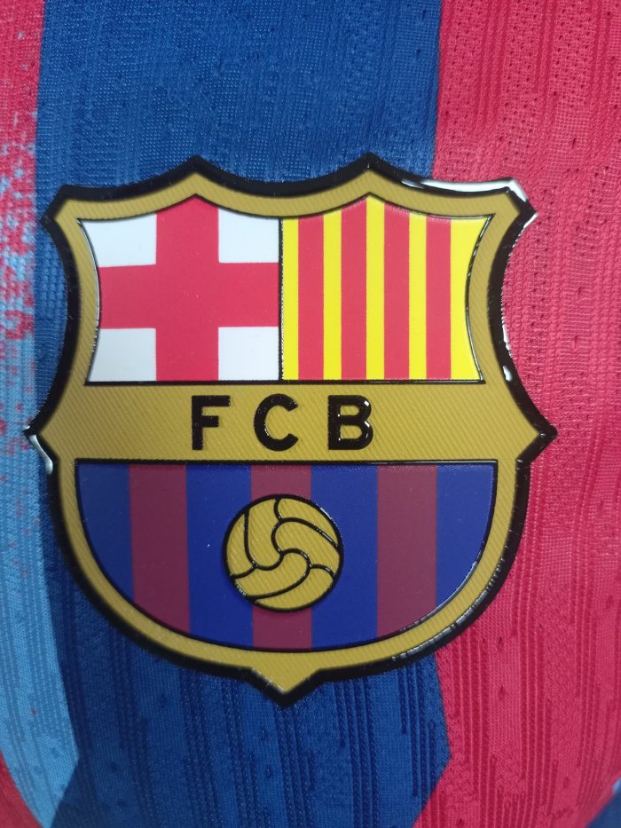 25-26 BAR Fourth Player Version Soccer Jersey