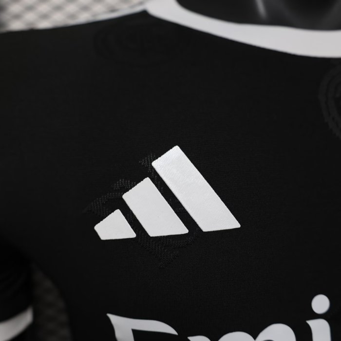 25-26 RMA Black Special Edition Player Version Soccer Jersey