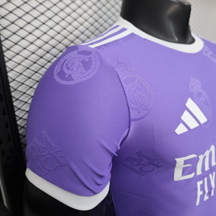 25-26 RMA Purple Special Edition Player Version Soccer Jersey