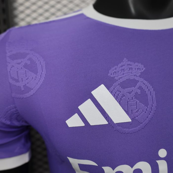 25-26 RMA Purple Special Edition Player Version Soccer Jersey