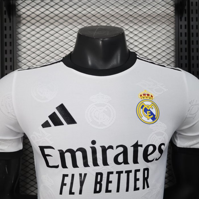 25-26 RMA White Special Edition Player Version Soccer Jersey