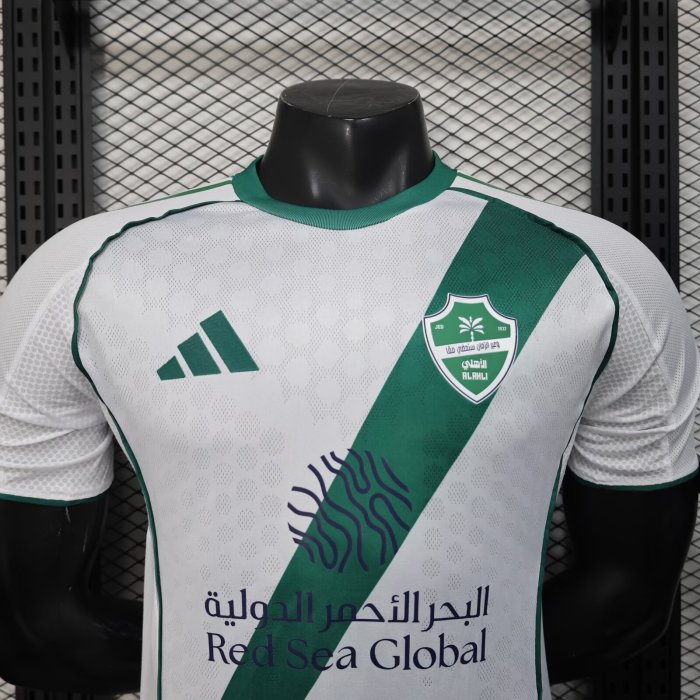 25-26 Al-Ahli Saudi White Special Edition Player Soccer Jersey