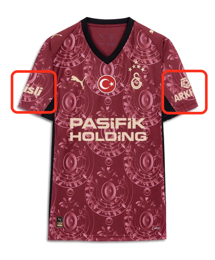 25-26 Galatasaray Third Fans Soccer Jersey (五星)