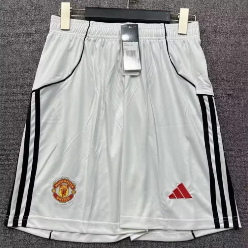 25-26 Man Utd Home Shorts Pants