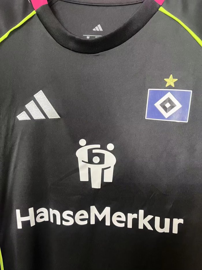 25-26 Hamburger Third Fans Soccer Jersey