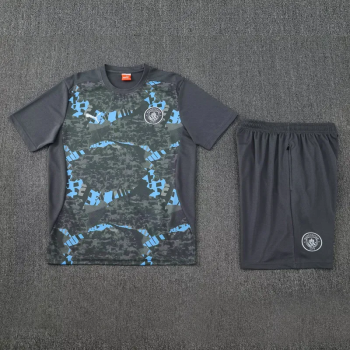 25-26 Man City High Quality Training Short Suit