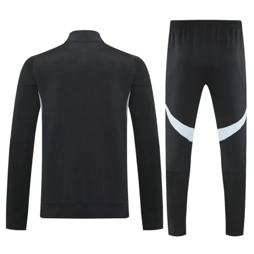 2025 AD Black Jacket Tracksuit