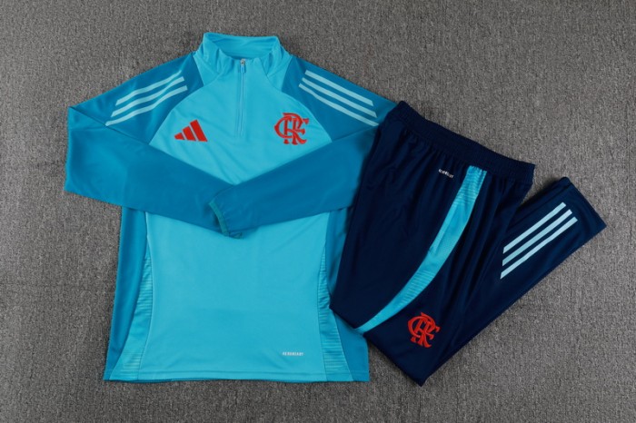 25-26 Flamengo High Quality Half Pull Tracksuit