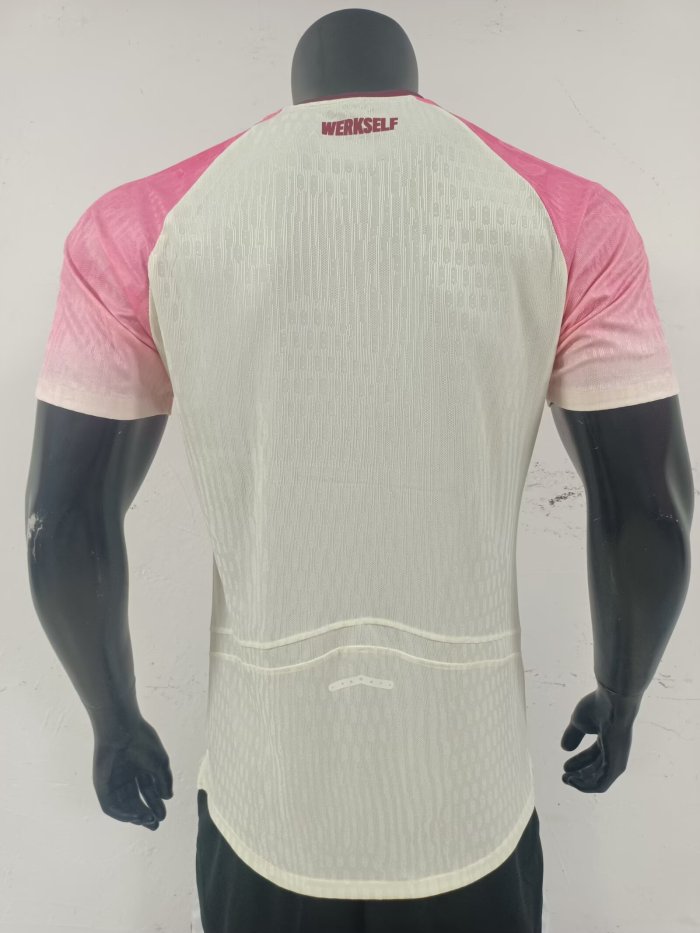 25-26 LeverKusen Away Player Version Soccer Jersey 1:1 Thai Quality