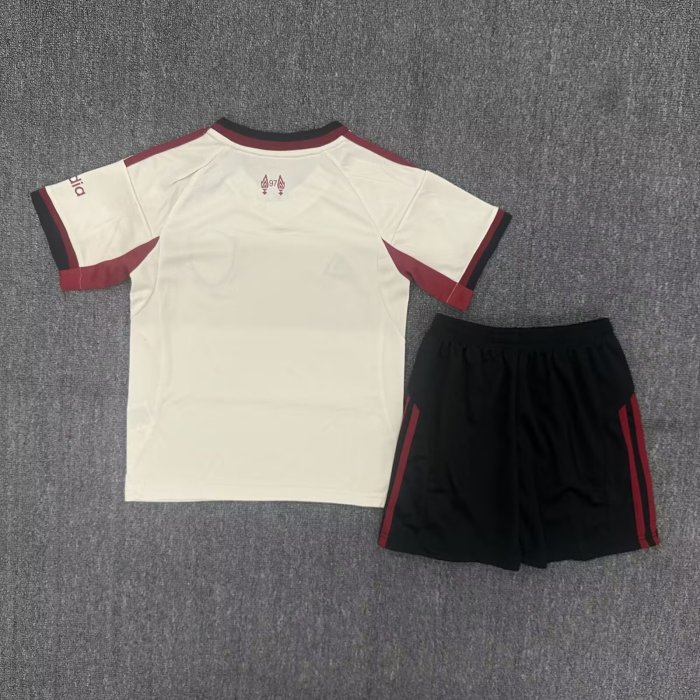 25-26 LIV Away Kids Soccer Jersey