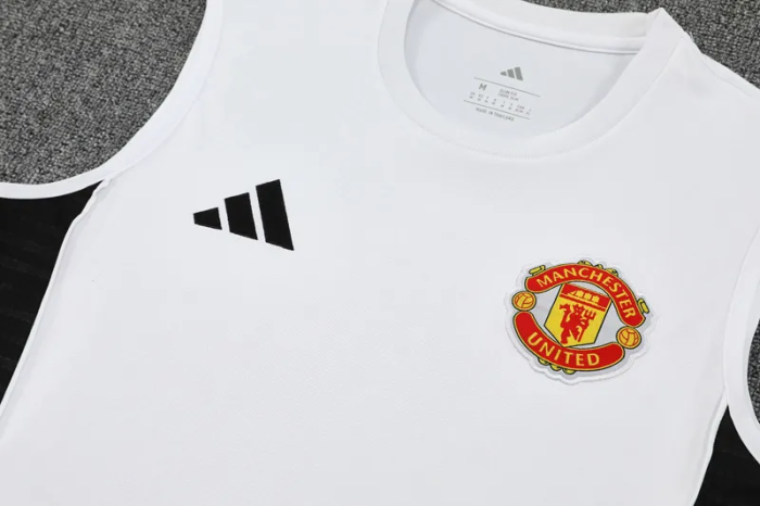 25-26 Man Utd High Quality Tank Top And Shorts Suit
