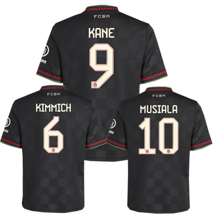 25-26 Bayern Third Player Version Soccer Jersey 1:1 Thai Quality