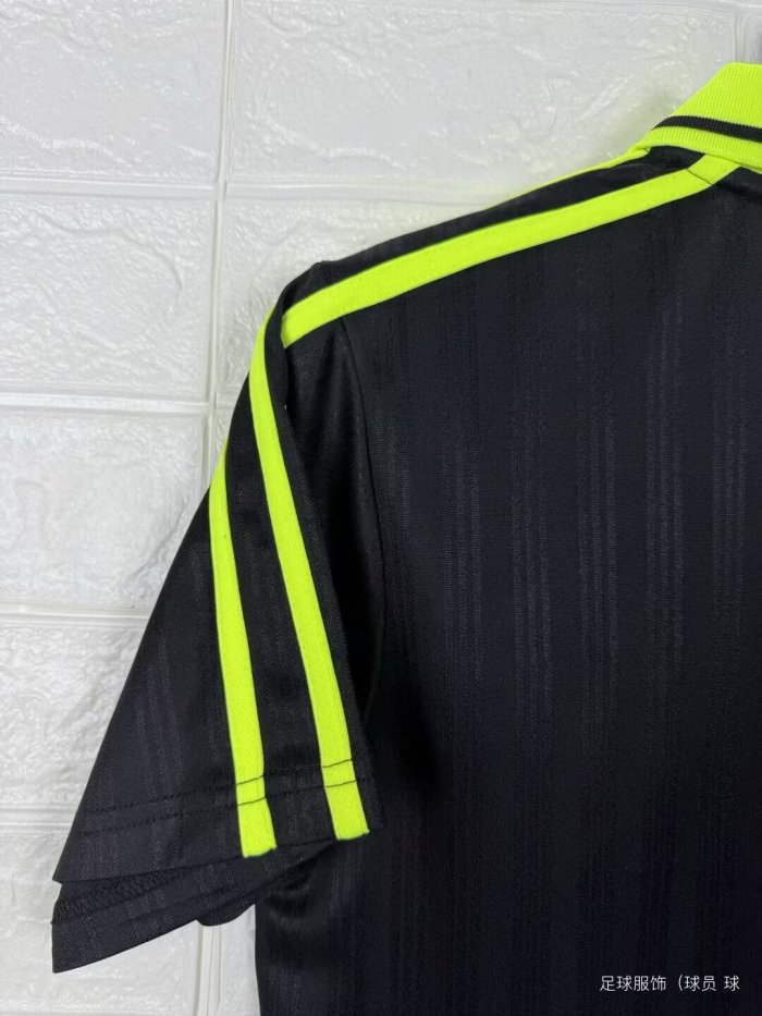 2025 AD Oasis Joint Edition Fluorescent Green Polo Short Sleeve