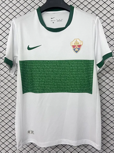 25-26 Elche Home Fans Soccer Jersey 1:1 Thai Quality