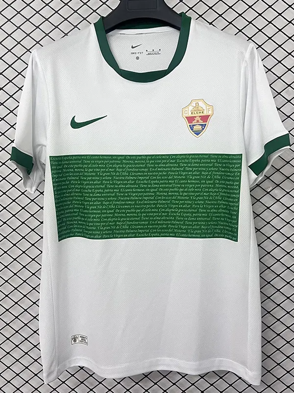 25-26 Elche Home Fans Soccer Jersey 1:1 Thai Quality