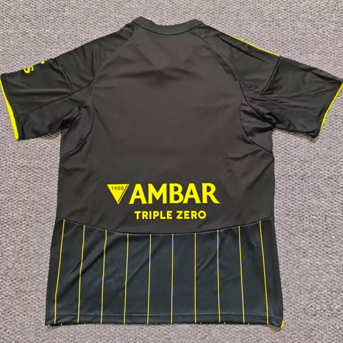 25-26 Zaragoza Away Fans Soccer Jersey 1:1 Thai Quality