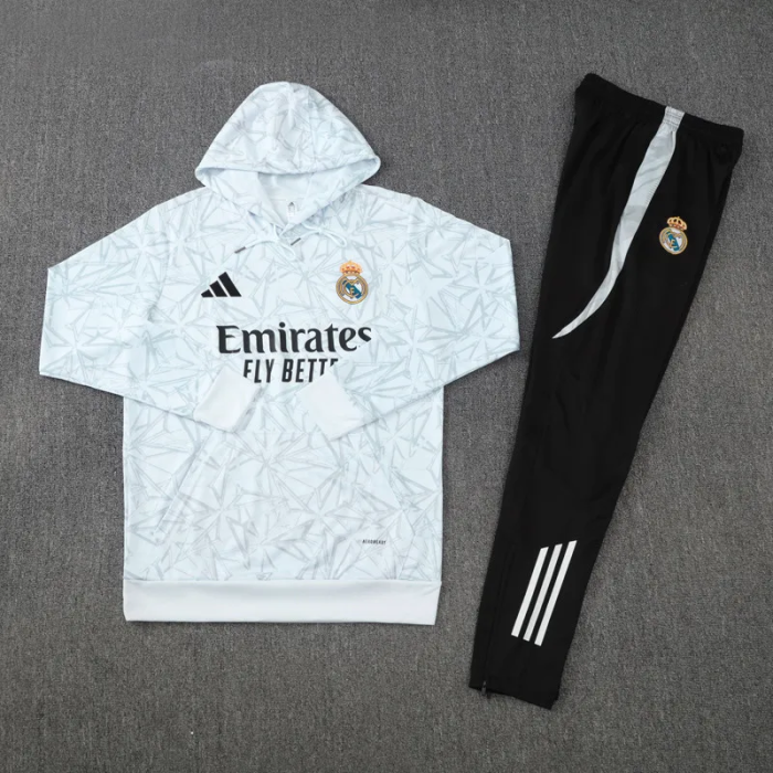 25-26 RMA White Hoodie Tracksuit (卫衣套装)