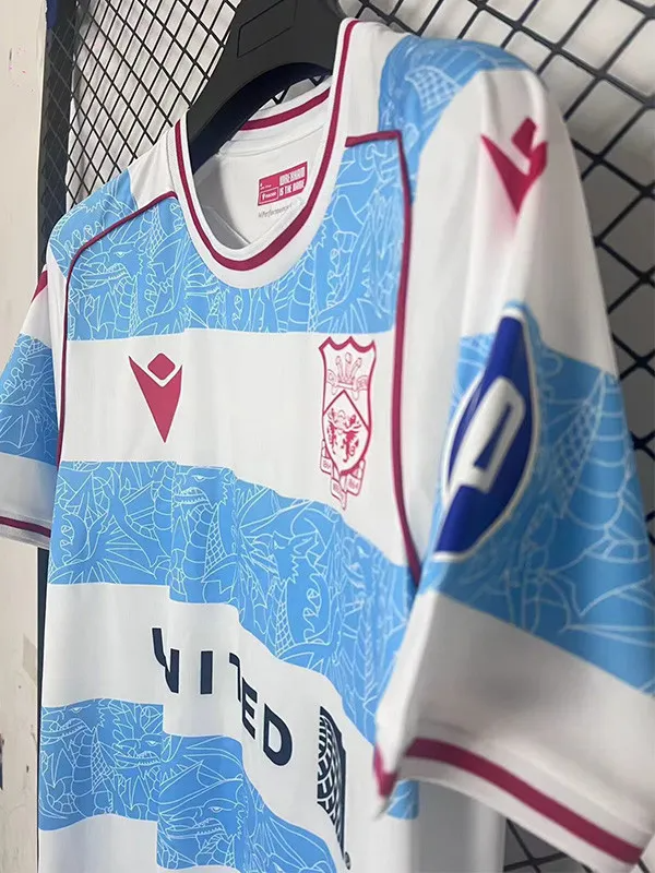 25-26 Wrexham FC Third Fans Soccer Jersey 1:1 Thai Quality