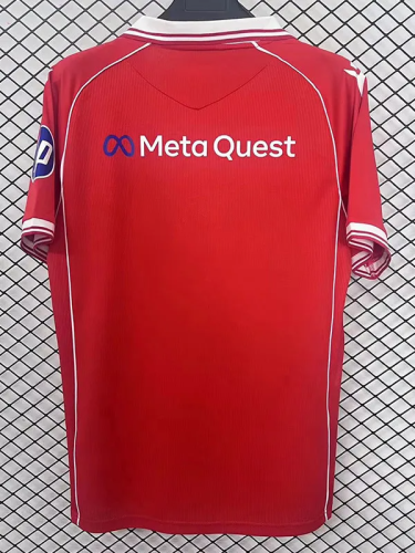 25-26 Wrexham FC Home Fans Soccer Jersey 1:1 Thai Quality