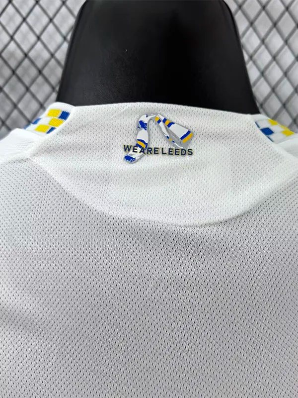 25-26 Leeds United Home Player Version Soccer Jersey 1:1 Thai Quality