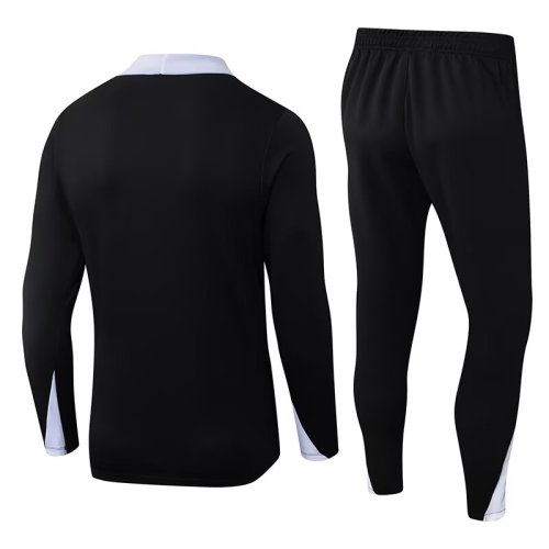 25-26 Corinthians High Quality Half Pull Tracksuit