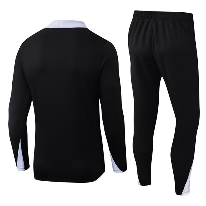 25-26 Corinthians High Quality Half Pull Tracksuit