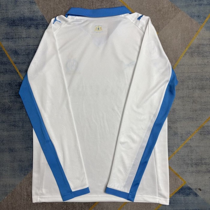 25-26 Marseille Home Long Sleeve Soccer Jersey 1:1 Thai Quality (长袖)