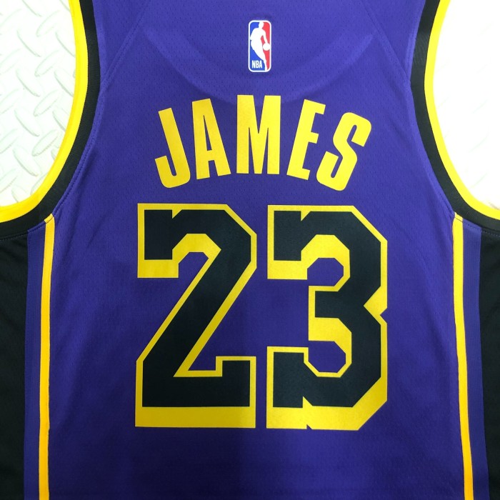 2023 Lakers Top Quality Hot Pressing NBA Jersey