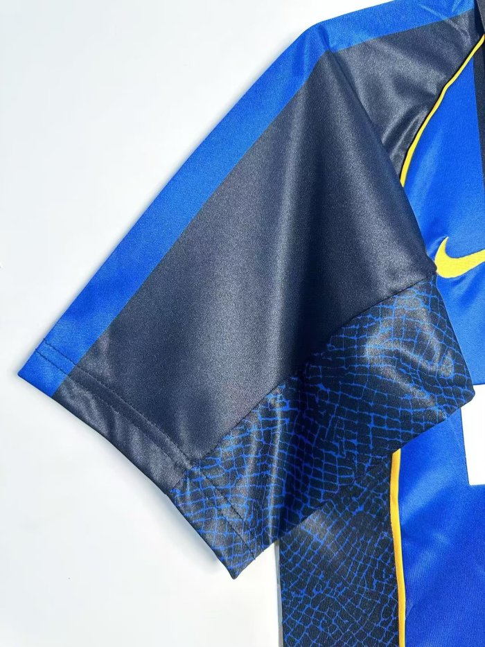 2001-2002 INT Home Retro Soccer Jersey