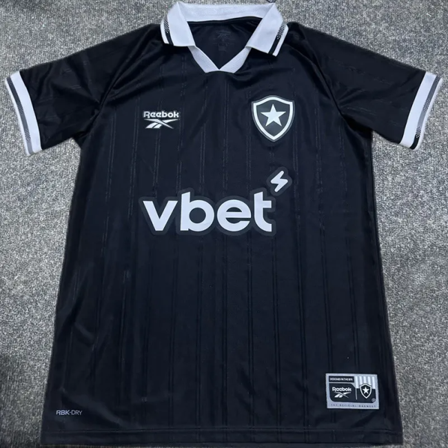 25-26 Botafogo Away Fans Soccer Jersey 1:1 Thai Quality