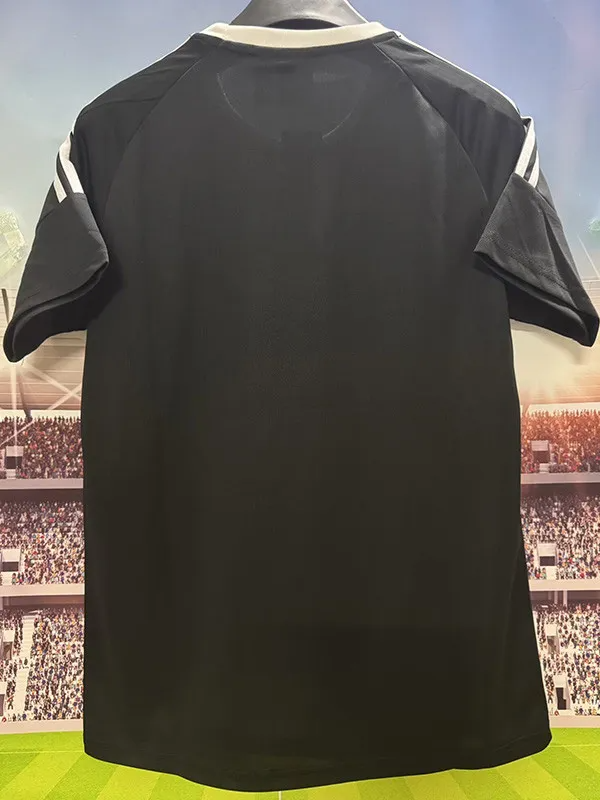 2025 AD Black Casual T-Shirt (三叶AD)