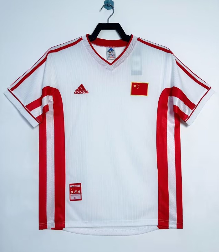 1998 China Home Retro Soccer Jersey