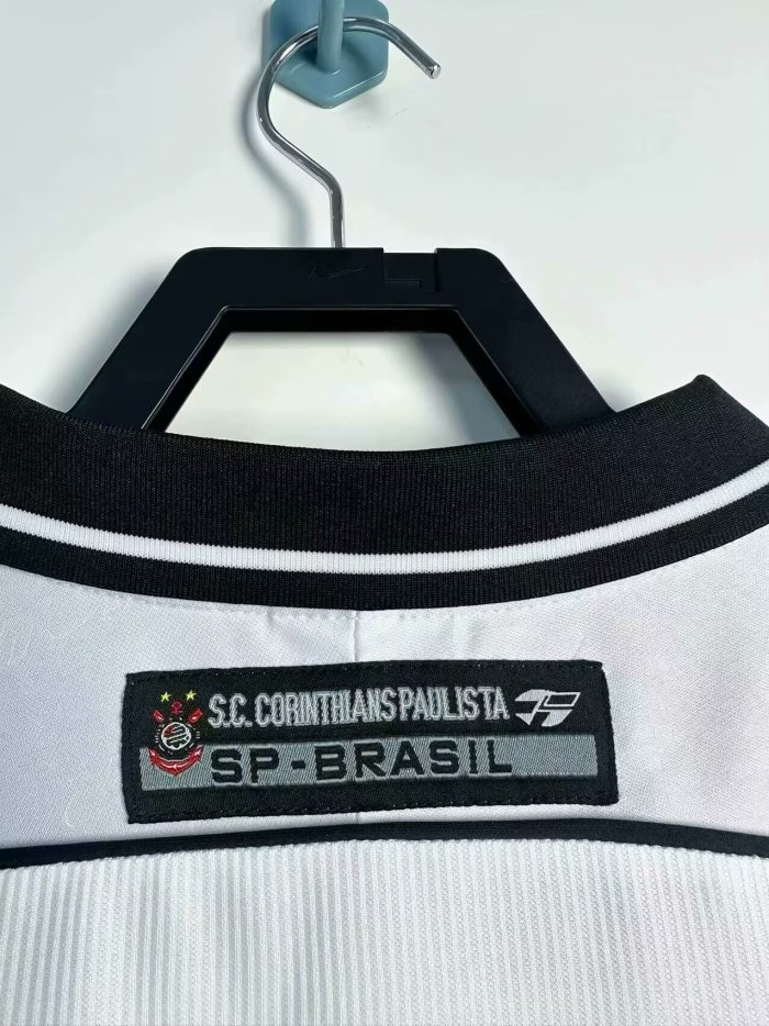 1999-2000 Corinthians Home Retro Soccer Jersey