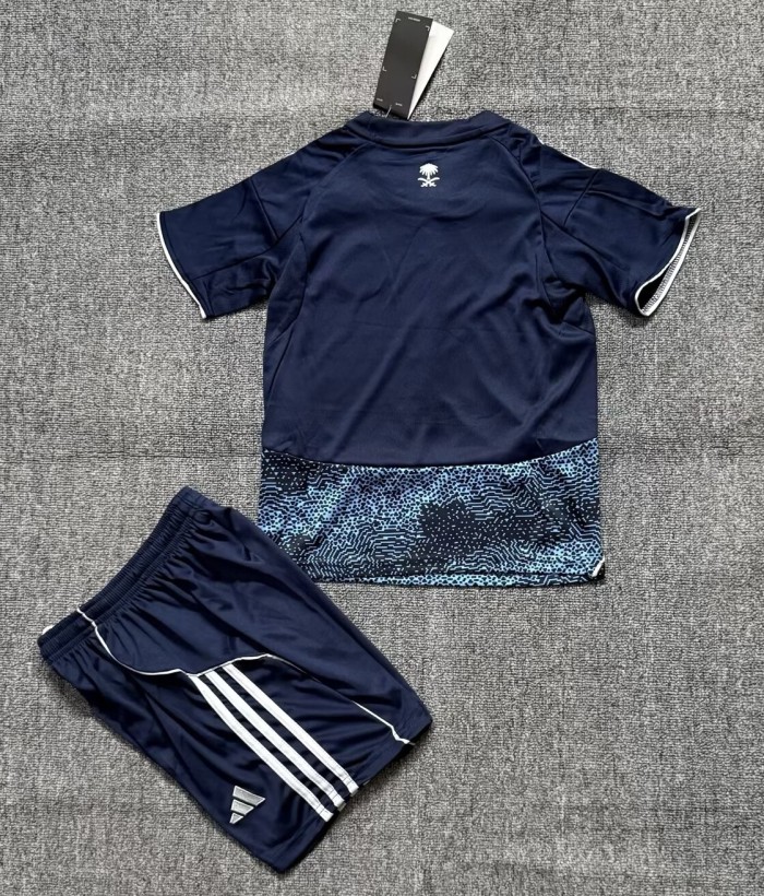 25-26 AL-Nassr Away Kids Soccer Jersey 1:1 Thai Quality