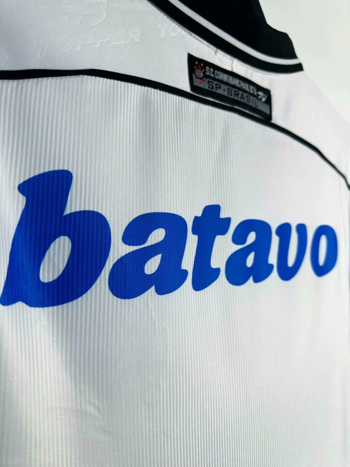 1999-2000 Corinthians Home Retro Soccer Jersey