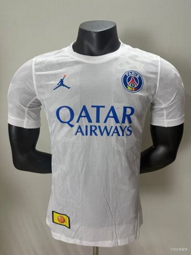 25-26 PSG White Special Edition Player Version Soccer Jersey 1:1 Thai Quality*七龙珠