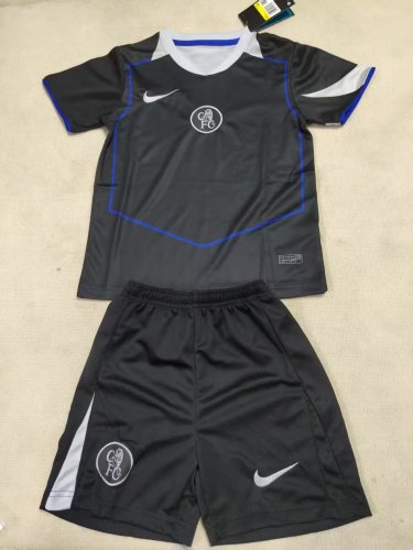 25-26 CHE Third Kids Soccer Jersey 1:1 Thai Quality