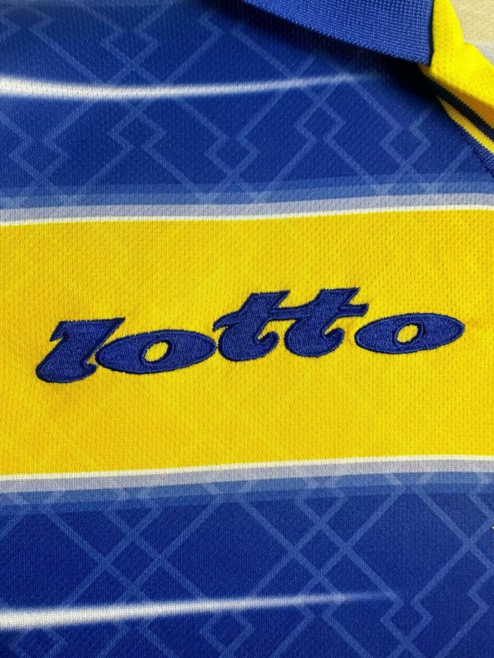 1998-1999 Parma Home Long sleeves Retro Soccer Jersey